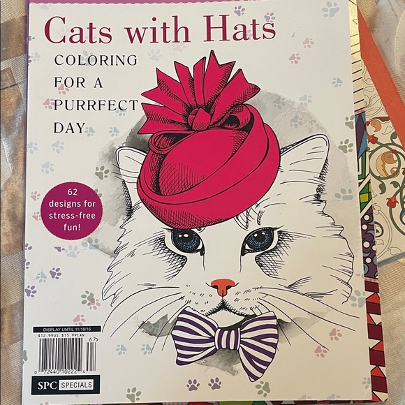 Adult coloring book lot relaxing mindfulness - Picture 7 of 7